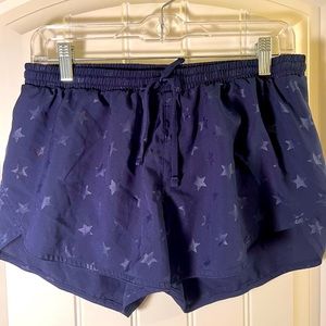 Navy blue star shorts
